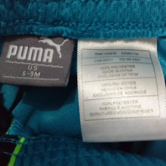 Puma  6/9 months baby shorts - Picture 3 of 4